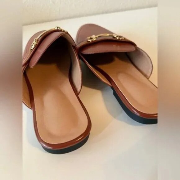 NWOT SHEIN Wide Fit Flat Mule - 9 - Picture 8 of 10